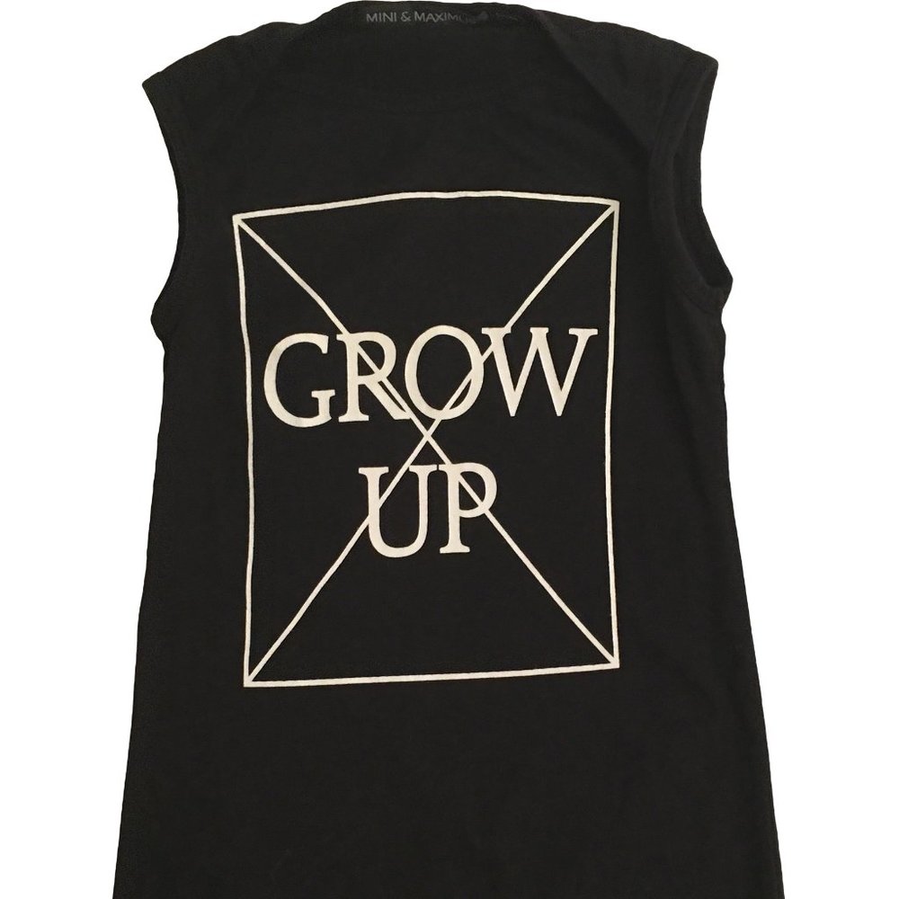 MINI & MAXIMUS Baby Don't Grow Up Romper 6-12M